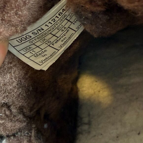 UGG Neumel Men's 11 Rocky Oak Suede Chelsea Boots Ankle Slip-On Round Toe Casual - Picture 6 of 10